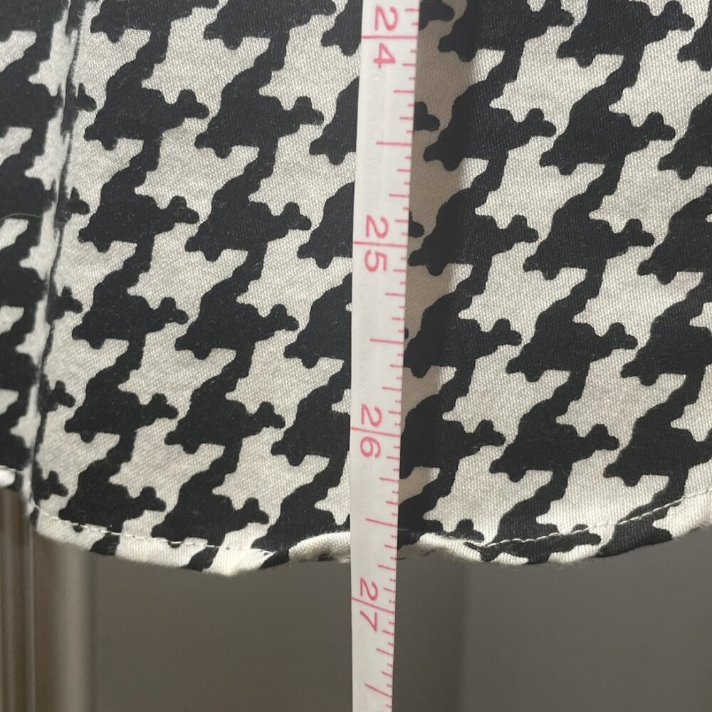 TF7009- Lauren Ralph Lauren Houndstooth Shirt Large – Classic Button-Down - Picture 6 of 6